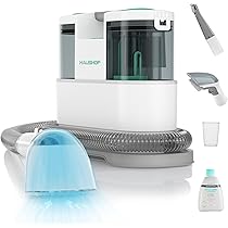 リンサークリーナー 超強吸引力 カーペットクリーナー 自動洗浄 Amazon | HAUSHOF カーペットクリーナー リンサー洗浄機 400W