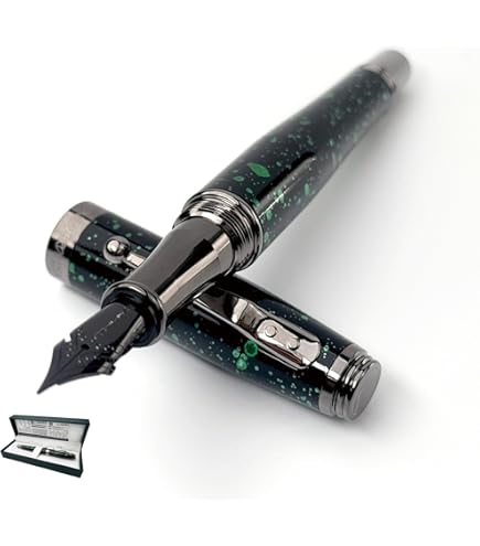 Amazon | Monteverde USA プリマグレー スワール 万年筆 - フレックス