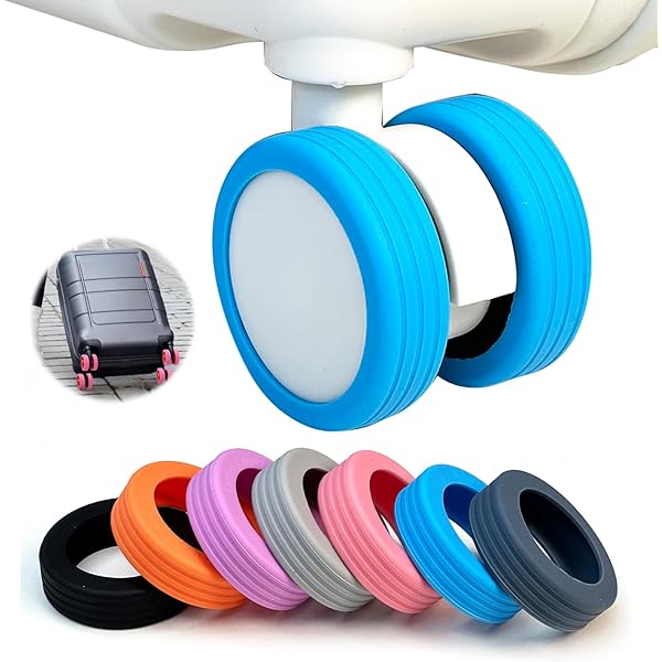 Amazon | [Gatoer] 8個セット スーツケース タイヤカバー ホイール