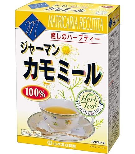 Amazon | 小川生薬 徳島産有機カモミールティー40g（1g×40袋