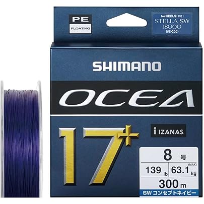 Amazon.co.jp: シマノ(SHIMANO) PEライン オシア 17+ PE 300m LD-A71Y