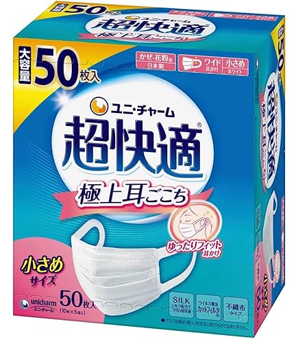 Amazon.co.jp: ユニ・チャーム 超快適マスク 息ムレクリアタイプ