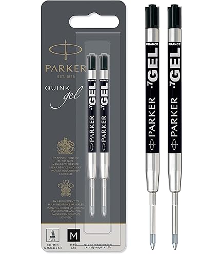 Amazon | PARKER(パーカー) 5th 替芯 ブラック F 2本入り 21 65358