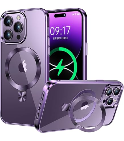 Amazon.co.jp: 【極々透明感！内蔵4in1スタンド】CASEKOO iPhone