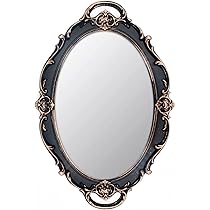 ヴィンテージ　ウォールミラー Amazon.com: SMIROR Gold Metal Frame Mirror 40x 32, Arched