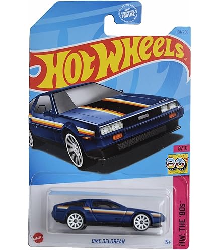 Amazon.co.jp: Hot Wheels DMC デロリアン、HW The '80s 8/10。 : おもちゃ