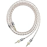 Sony MDR-Z7 MDR-Z7M2 MDR-Z1R用6N単結晶銅ヘッドホンケーブル、Hi-Fiバランスアップグレードケーブル、振動減衰効果のあるPETテキスタイルシース (4.4mmプラグ)