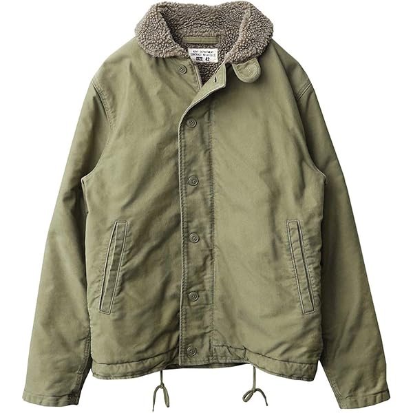 Amazon | [WAIPER] 米海軍 U.S.NAVY N-1 デッキジャケット USED加工