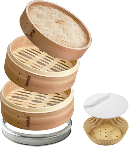 Amazon｜照宝 中華せいろ 蒸し板セット 杉製 φ15cm｜蒸し器・せいろ
