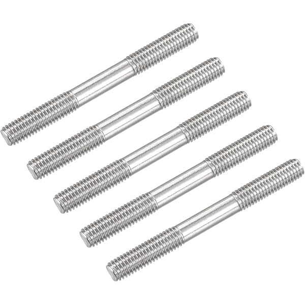 Amazon | METALLIXITY 両端のスタッドネジ 両端ねじ スタッドボルト M8 