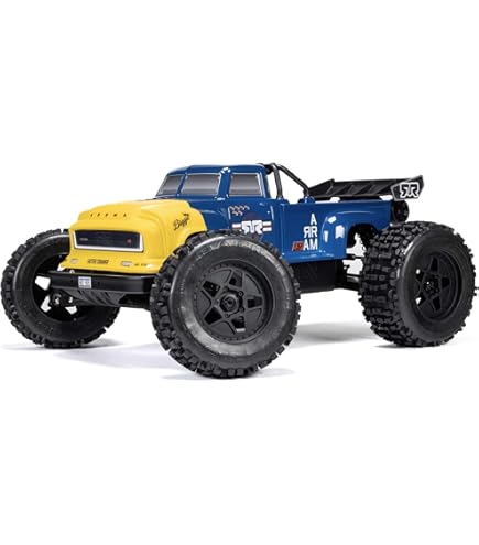 Amazon | ARRMA 1/8塗装ボディ、ブラックリアルスチール:ノトーリアス