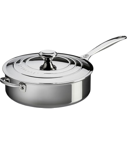 Amazon | Le Creuset 3層構造 ステンレススチール ソースパン ヘルパー