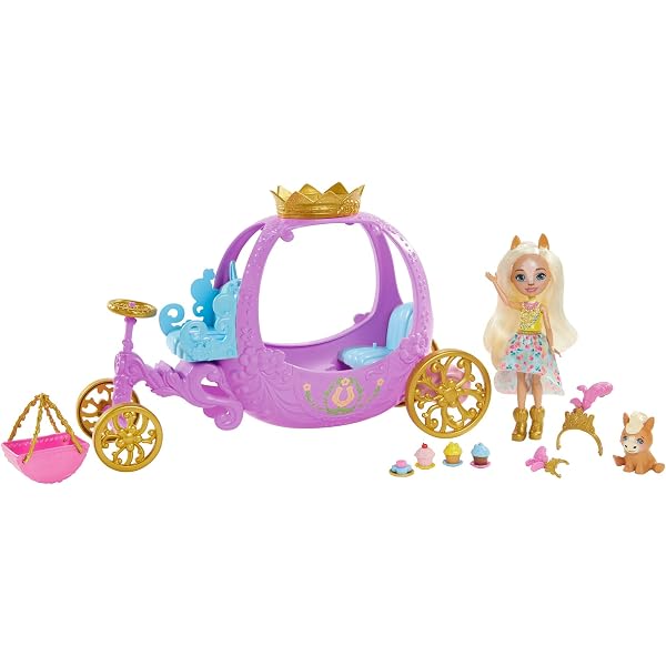 enchantimals barnyard nursery playset with haydie horse doll 6 inch trotter horse 3 additional animal figures and 10 accessories great gift for 3 8 year olds multi amazon sg toys