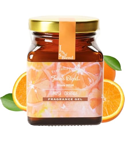 Amazon.co.jp: ジョンズブレンド 芳香剤 吊り下げ ムスクオレンジ 2枚