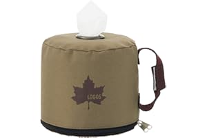 ロゴス(LOGOS) LOGOS Life ワイドロールペーパーホルダー 73173148 カーキ (約)直径13×高さ12cm