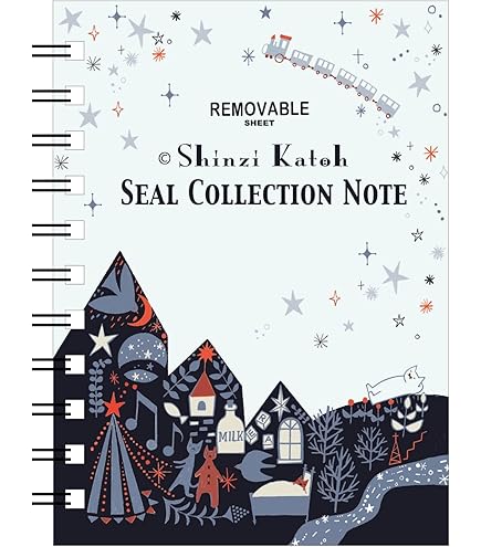 Amazon | シール堂 日本製 剥がしやすい シール帳 宮沢賢治 銀河