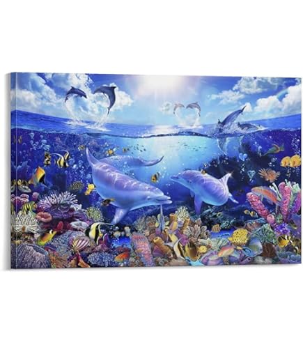 オーシャン ロアー/クリスチャン ラッセン/アートポスター オーシャン