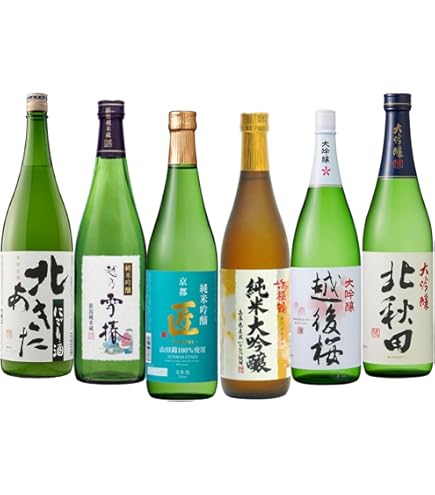 Amazon.co.jp: 日本酒最高ランクの大吟醸 720ml 5本セット 純米大吟醸