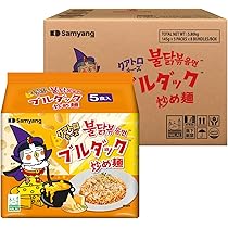 Amazon.co.jp: 【公式】ブルダック炒め麺 40袋（クアトロチーズ