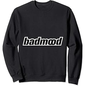 BAD MOOD Black Logo トレーナー