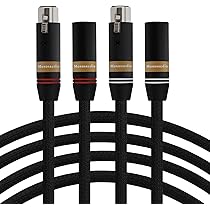 Amazon | Monosaudio 17AWG HiFiオーディオ マイクケーブル XLR 