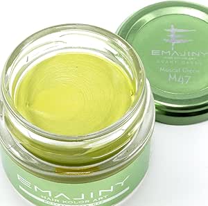 Amazon Gwフェア Off Emajiny Muscat Green M47 エマジニー マスカットグリーンカラーワックス 薄緑 36g 日本製 無香料 シャンプーでサッと洗い流せる１日派手髪 Emajiny ヘアチョーク 通販