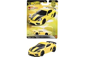 ホットウィール(Hot Wheels) カーカルチャー ドイチュラント デザイン ポルシェ 718 ケイマン GT4 ミニカー 3歳から JKF42 | 1:64スケール Deutschland Design・Porsche 718 Cayman G