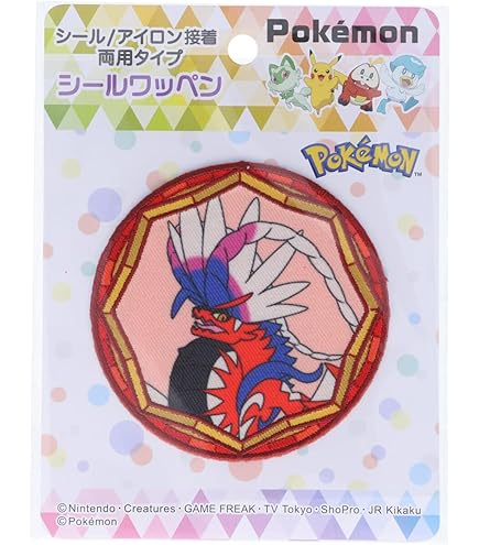 ウィンドーワッペン　カイオーガ　ポケットモンスター Pokemon ワッペン アイロン おしゃれ 刺繍 ゲンシカイオーガ