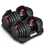 Amazon | 【日本企業】ダンベル 可変式 S-24kg/L-40kg アジャスタブル