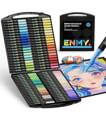 Ohuhu アートマーカー セット 収納ケース付き Amazon | Ohuhu