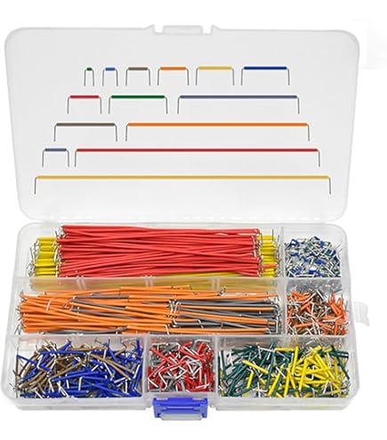Amazon.co.jp: ジャンパー線 ジャンパーワイヤー 840個 14サイズ
