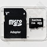 サンディスク microSDカード 2GB SD変換アダプタ付属 バルク品
