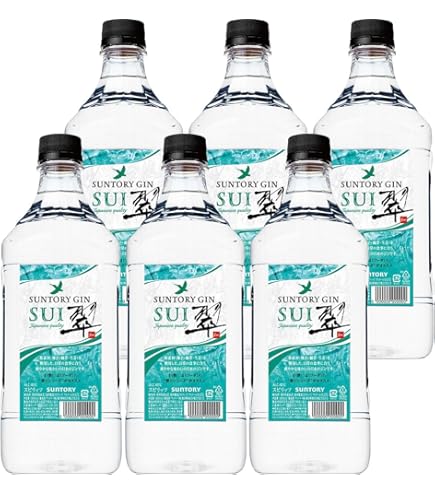 サントリー　翠　ジン　1800ml 3本 サントリー 翠ジン 1800ml 3本セット 専用ポンプ付 SUNTORY サントリー