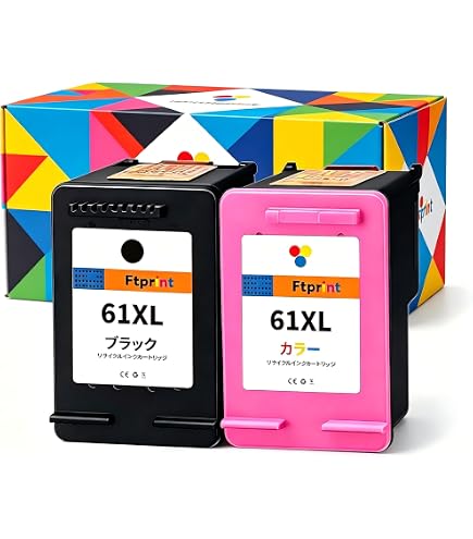Amazon.co.jp: HP 61X Lインクカートリッジブラックch563wa