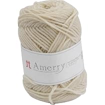 Amazon.co.jp: Hamanaka 2261 Amelie Yarn, Medium Weight, Col.33