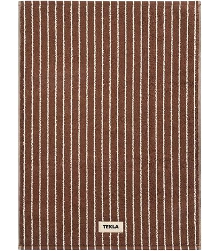 Amazon | [テクラ]バスマット 70X50cm BATH MATS (BLACK STRIPES