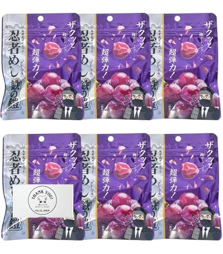 Amazon | UHA味覚糖 忍者めし 鉄の鎧 グレープ味 40g×10個 | UHA味覚糖