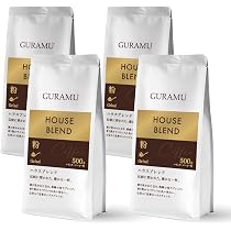 GURAMU TRADITIONAL BLEND コーヒー豆 500g 16袋 Amazon.co.jp: コーヒー コーヒー豆 粉 2kg ハウス ブレンド コーヒー