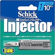 Amazon.co.jp: Schick(シック) インジェクター 1枚刃 替刃(10枚入) 髭
