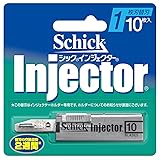 Schick(シック) インジェクター 1枚刃 替刃(10枚入) 髭剃り カミソリ