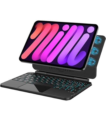 Amazon.co.jp: doqo iPad mini 7 & Mini 6 ケース キーボード8.3インチ