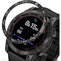 Amazon | kwmobile Garmin Fenix 7対応 ベゼルリング フィットネス 