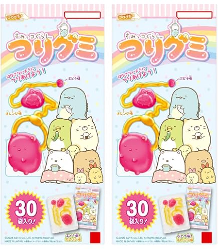 Amazon | バンダイ すみっコぐらしつりグミ 14g×10個 | BANDAI | グミ 通販