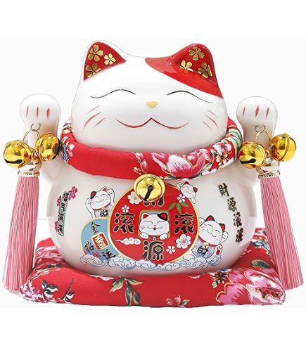 Amazon.co.jp: アポロ科学研究所 開運招き猫 (金色猫） : ホーム＆キッチン