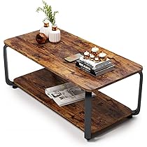 Amazon.co.jp: Embrace life ローテーブル 収納付きしセンターテーブル