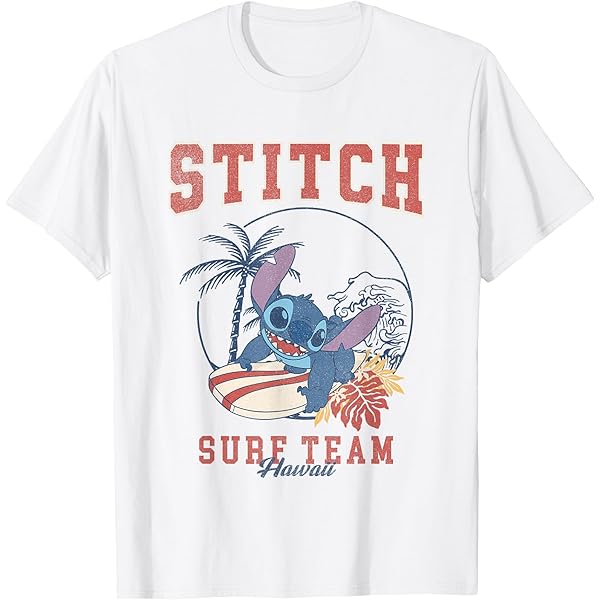 スティッチ Tシャツ　半袖　ハワイ スティッチ Tシャツ 半袖 ハワイ