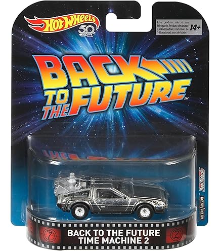 Amazon | Hot Wheels Back to the Future Time Machine 18/50