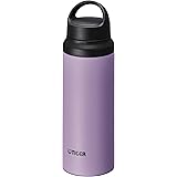 Tiger MCZ-S060VZ Lightweight Stainless Steel Water Bottle with Handle, Mountain Climbing, Autumn Leaves, 20.3 fl oz (600ml), 