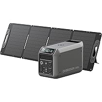 Amazon.co.jp: Dabbsson 1000L ポータブル電源と120W ソーラー