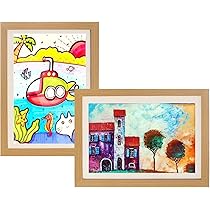 Amazon.co.jp: Hamth9 アートフレーム 木製 a4子供の絵 保管 A4